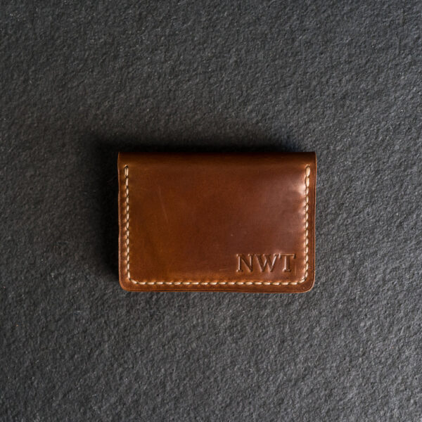 5 Pocket Bifold Wallet - Personalized Leather Wallet