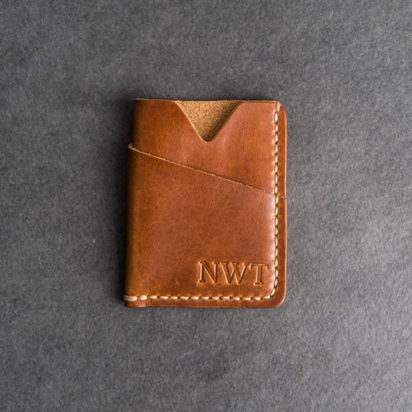 Card Holder Wallet - Personalized Leather Wallet