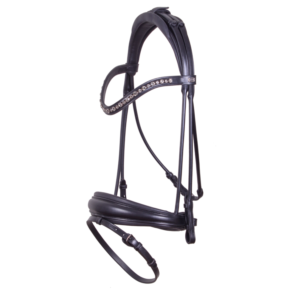 Hamilton Round Sewn Bridle - Black