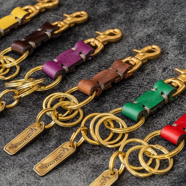 Leather Key Ring - New York